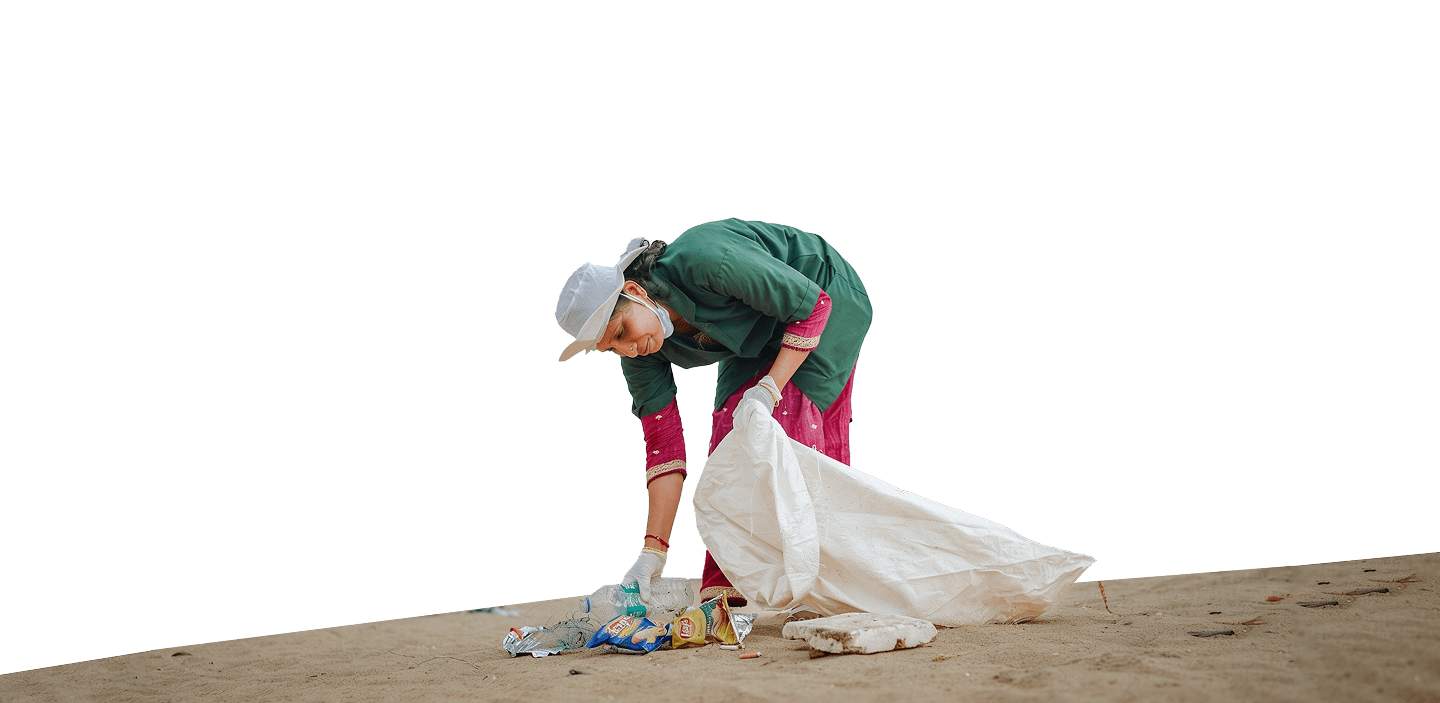 Waste collection worker